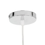 GloboStar® MANGEA 00716 Boho Κρεμαστό Φωτιστικό Πλέγμα Μονόφωτο 1 x E27 IP20 Μπέζ Ξύλο - Μ50 x Π50 x Υ34cm - Image 8