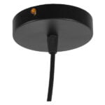 GloboStar® BARING 01224 Μοντέρνο Κρεμαστό Φωτιστικό Οροφής Μονόφωτο Χάλκινο Μεταλλικό Καμπάνα Φ27 x Y25cm - Image 6