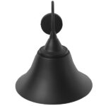GloboStar® BELL 01038 Vintage Industrial Φωτιστικό Τοίχου Απλίκα Μονόφωτο Μαύρο Καμπάνα Φ30 x Μ35 x Π30 x Υ30cm - Image 5