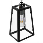 GloboStar® LIMA 01040 Vintage Industrial Κρεμαστό Φωτιστικό Οροφής Μονόφωτο Μαύρο Μεταλλικό Μ17 x Π14 x Υ26cm - Image 5