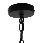GloboStar® LIMA 01040 Vintage Industrial Κρεμαστό Φωτιστικό Οροφής Μονόφωτο Μαύρο Μεταλλικό Μ17 x Π14 x Υ26cm - Image 7