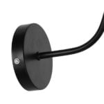 GloboStar® SORD 01065 Vintage Industrial Φωτιστικό Τοίχου Απλίκα Μονόφωτο Μαύρο Μεταλλικό Καμπάνα Φ26 x Μ37 x Π26 x Υ32cm - Image 7