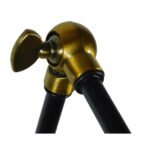 GloboStar® OLIVIA 01068 Vintage Φωτιστικό Τοίχου Απλίκα Μονόφωτο με Σπαστό Μεταλλικό Βραχίονα και Γυάλινη Καμπάνα Φ19 x Μ63 x Π19 x Υ77cm - Image 10