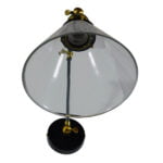 GloboStar® OLIVIA 01068 Vintage Φωτιστικό Τοίχου Απλίκα Μονόφωτο με Σπαστό Μεταλλικό Βραχίονα και Γυάλινη Καμπάνα Φ19 x Μ63 x Π19 x Υ77cm - Image 5