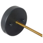 GloboStar® TWINS 01069 Vintage Industrial Φωτιστικό Τοίχου Απλίκα Δίφωτο Μαύρο Μεταλλικό Καμπάνα Φ21 x Μ30 x Π60 x Υ18cm - Image 8