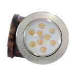 GloboStar® ANTHY 01104 Vintage Industrial Φωτιστικό Τοίχου Απλίκα Μονόφωτο LED Μαύρο Σκουριά Μεταλλικό Μ15.2 x Π13.4 x Υ15.2cm - Image 12