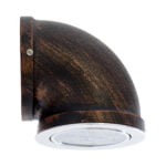 GloboStar® ANTHY 01104 Vintage Industrial Φωτιστικό Τοίχου Απλίκα Μονόφωτο LED Μαύρο Σκουριά Μεταλλικό Μ15.2 x Π13.4 x Υ15.2cm - Image 5
