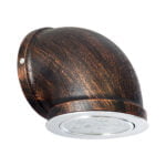 GloboStar® ANTHY 01104 Vintage Industrial Φωτιστικό Τοίχου Απλίκα Μονόφωτο LED Μαύρο Σκουριά Μεταλλικό Μ15.2 x Π13.4 x Υ15.2cm - Image 6