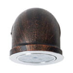 GloboStar® ANTHY 01104 Vintage Industrial Φωτιστικό Τοίχου Απλίκα Μονόφωτο LED Μαύρο Σκουριά Μεταλλικό Μ15.2 x Π13.4 x Υ15.2cm - Image 8