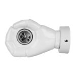 GloboStar® FIST 01137 Μοντέρνο Φωτιστικό Τοίχου Απλίκα Μονόφωτο Λευκό Γύψινο Μ15 x Π10 x Υ10cm - Image 8