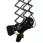 GloboStar® BROADWAY 01140 Vintage Industrial Φωτιστικό Οροφής Μονόφωτο Μαύρο Μεταλλικό Μ23 x Π23 x Υ36-95cm - Image 7