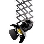 GloboStar® BROADWAY 01140 Vintage Industrial Φωτιστικό Οροφής Μονόφωτο Μαύρο Μεταλλικό Μ23 x Π23 x Υ36-95cm - Image 3