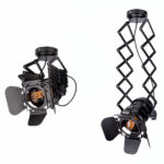 GloboStar® BROADWAY 01140 Vintage Industrial Φωτιστικό Οροφής Μονόφωτο Μαύρο Μεταλλικό Μ23 x Π23 x Υ36-95cm - Image 9