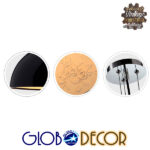 GloboStar® SERENIA BLACK 01151 Μοντέρνο Κρεμαστό Φωτιστικό Οροφής Μονόφωτο Μαύρο Γύψινο Καμπάνα Φ40 x Y19cm - Image 6