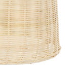 GloboStar® BAHAMAS 01202 Vintage Κρεμαστό Φωτιστικό Οροφής Μονόφωτο 1 x E27 Μπεζ Ξύλινο Ψάθινο Μπαμπού Φ30 x Υ47cm - Image 8