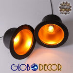GloboStar® CHARLO 01214 Vintage Κρεμαστό Φωτιστικό Οροφής Μονόφωτο 1 x E27 Μαύρο Μεταλλικό Καμπάνα Φ26 x Y17cm - Image 10