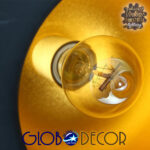GloboStar® SHERLOCK 01215 Vintage Κρεμαστό Φωτιστικό Οροφής Μονόφωτο 1 x E27 Μαύρο Μεταλλικό Καμπάνα Φ26 x Y18cm - Image 15