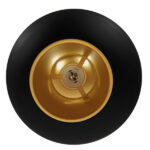 GloboStar® SEVILLE BLACK 01269 Μοντέρνο Κρεμαστό Φωτιστικό Οροφής Μονόφωτο Μαύρο Μεταλλικό Φ35 x Y33cm - Image 7