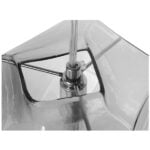 GloboStar® RINA 01307 Μοντέρνο Κρεμαστό Φωτιστικό Οροφής Μονόφωτο 1 x G9 Γυάλινο Γκρι Διάφανο Μ14 x Π17 x Υ17cm - Image 5