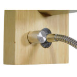 GloboStar® SUTTON 01316 Μοντέρνο Φωτιστικό Τοίχου Απλίκα Δίφωτο Ξύλινο με Λευκό Ματ Γυαλί και Βραχίονα με LED Μ15 x Π20 x Υ22.5cm - Image 11