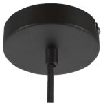GloboStar® DURANT 01322 Μοντέρνο Industrial Κρεμαστό Φωτιστικό Οροφής Μονόφωτο Γκρι Μπεζ Τσιμέντο Πλέγμα Φ12 x Y40cm - Image 10