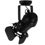 GloboStar® DETROIT 01372 Vintage Industrial Φωτιστικό Οροφής Μονόφωτο Μαύρο Μεταλλικό Μ23 x Π23 x Υ36cm - Image 7