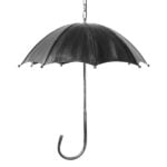GloboStar® UMBRELLA 01407 Vintage Industrial Κρεμαστό Φωτιστικό Οροφής Πολύφωτο Γκρι Σκουριά Μεταλλικό Φ58 x Υ60cm - Image 5