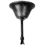 GloboStar® UMBRELLA 01407 Vintage Industrial Κρεμαστό Φωτιστικό Οροφής Πολύφωτο Γκρι Σκουριά Μεταλλικό Φ58 x Υ60cm - Image 9