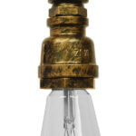 GloboStar® SPIGOT 01413 Vintage Industrial Κρεμαστό Φωτιστικό Οροφής Μονόφωτο 1 x E27 Μπρούτζινο Μεταλλικό Μ5 x Π7.5 x Y20cm - Image 8