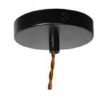 GloboStar® SPOUT 01415 Vintage Industrial Κρεμαστό Φωτιστικό Οροφής Μονόφωτο 1 x E27 Μαύρο Μεταλλικό Μ5 x Π7.5 x Y20cm - Image 10