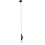 GloboStar® SPOUT 01415 Vintage Industrial Κρεμαστό Φωτιστικό Οροφής Μονόφωτο 1 x E27 Μαύρο Μεταλλικό Μ5 x Π7.5 x Y20cm - Image 2