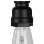 GloboStar® SPOUT 01415 Vintage Industrial Κρεμαστό Φωτιστικό Οροφής Μονόφωτο 1 x E27 Μαύρο Μεταλλικό Μ5 x Π7.5 x Y20cm - Image 8