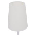 GloboStar® LYDFORD 01433 Μοντέρνο Φωτιστικό Τοίχου Απλίκα Μονόφωτο Λευκό με Μπέζ Ξύλο Μεταλλικό Φ20 x Y36cm - Image 7