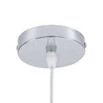 GloboStar® CUBA 01719 Boho Κρεμαστό Φωτιστικό Ανάρτηση Μονόφωτο 1 x E27 IP20 Μπεζ Ξύλο - Μ53 x Π53 x Υ30cm - Image 11
