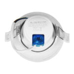Φωτιστικό LED Spot Οροφής Mini Downlight 5W 230v 450lm 50° με Κινούμενη Βάση Φ9 Θερμό Λευκό 3000k GloboStar 01880 - Image 2
