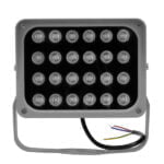 LED Προβολέας Αρχιτεκτονικού Φωτισμού 24W CREE 230v 2880lm Δέσμης 10° Μοιρών Αδιάβροχος IP67 Μπλε GloboStar 05026 - Image 2