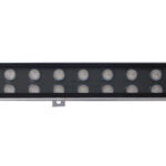 LED Wall Washer Αρχιτεκτονικού Φωτισμού 100cm GENIUS 48W CREE 24v 6720lm Δέσμης 10-30° Μοιρών Αδιάβροχο IP66 Θερμό Λευκό 3000k GloboStar 05109 - Image 5