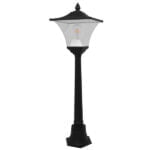 Αδιάβροχο IP65 Φωτιστικό Κολωνάκι Κήπου 32x32x109cm με Βάση E27 230v GloboStar 12148 - Image 2