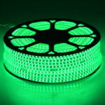 GloboStar® 70505 Slim Ταινία Μονής Σειράς Epistar LED SMD 2835 1m 12W/m 96LED/m 1572lm/m 120° DC 230V Αδιάβροχη IP68 Πράσινο Dimmable - Image 2