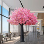 GloboStar® Artificial Garden CHERRY PRUNUS BLOSSOM TREE 20164 Τεχνητό Διακοσμητικό Δέντρο Άνθος Κερασιάς Προύμνη Υ340cm - Image 5