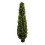 GloboStar® Artificial Garden CYPRESSUS SEMPERVIRENS 20394 Τεχνητό Διακοσμητικό Φυτό Μεσογειακό Κυπαρίσσι Υ120cm - Image 2