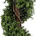 GloboStar® Artificial Garden BUXUS SPIRAL 20401 Τεχνητό Διακοσμητικό Φυτό Σπιράλ Πυξός Υ150cm - Image 4