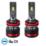 GloboStar® 82088 H16 HL Line KIT Βασικού Φωτισμού Αυτοκινήτου & Φορτηγού 3rd Generation Can-Bus Extreme Series LED CREE CXB COB 100W 24000lm DC 9-32V Αδιάβροχο IP67 Ψυχρό Λευκό 6000K - Image 2