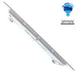 Πάνελ PL LED Οροφής Χωνευτό Τετράγωνο 20W 230V 1820lm 180° Θερμό Λευκό 3000k GloboStar 01886 - Image 3