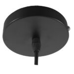 GloboStar® CONE 01169 Vintage Κρεμαστό Φωτιστικό Οροφής Μονόφωτο 1 x E27 Γυάλινο Καμπάνα Φ18 x Y20cm - Image 8