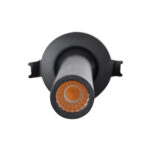 GloboStar® DALE 60373 Χωνευτό LED Κινούμενο Spot Downlight TrimLess Φ6.4cm 5W 500lm 36° AC 220-240V IP20 Φ6.4cm x Υ30cm - Στρόγγυλο - Μαύρο - Θερμό Λευκό 2700K - Bridgelux COB - TÜV Certified Driver - 5 Years Warranty - Image 10