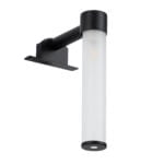 GloboStar® ELSA 60404 Μοντέρνο Φωτιστικό Τοίχου - Απλίκα Καθρέπτη Μπάνιου - Πίνακα 1 x G9 360° AC 220-240V IP44 Μ3.5 x Π13.5 x Υ20cm - Μαύρο - 5 Χρόνια Εγγύηση - Image 3