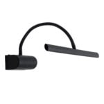 GloboStar® TROIS 60436 Μοντέρνο Φωτιστικό Τοίχου - Απλίκα Καθρέπτη Μπάνιου - Πίνακα LED 12W 1400lm 120° AC 220-240V IP44 Μ60 x Π24 x Υ18cm - Φυσικό Λευκό 4500K - Μαύρο - 3 Χρόνια Εγγύηση - Image 4