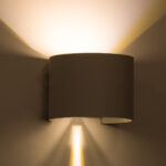 GloboStar® AXIS-R 60635 Φωτιστικό Τοίχου - Απλίκα Αρχιτεκτονικού Φωτισμού Εσωτερικού/Εξωτερικού Χώρου Up & Down LED 10W 1150lm 10 έως 60° AC 220-240V Αδιάβροχο IP65 Μ10 x Π10 x Υ10cm - Θερμό Λευκό 2700K - Λευκό - Bridgelux Chip - 3 Years Warranty - Image 11