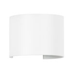 GloboStar® AXIS-R 60635 Φωτιστικό Τοίχου - Απλίκα Αρχιτεκτονικού Φωτισμού Εσωτερικού/Εξωτερικού Χώρου Up & Down LED 10W 1150lm 10 έως 60° AC 220-240V Αδιάβροχο IP65 Μ10 x Π10 x Υ10cm - Θερμό Λευκό 2700K - Λευκό - Bridgelux Chip - 3 Years Warranty - Image 3